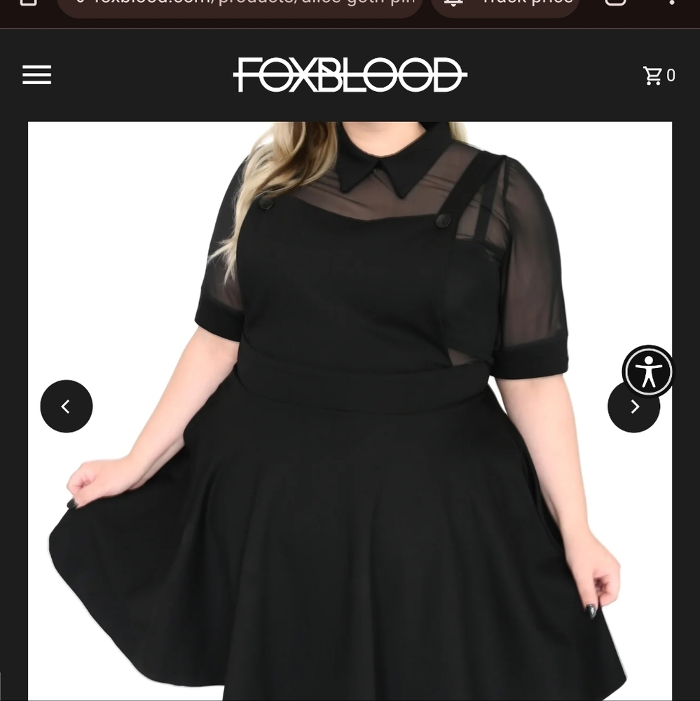 Foxblood Pinafore 4x